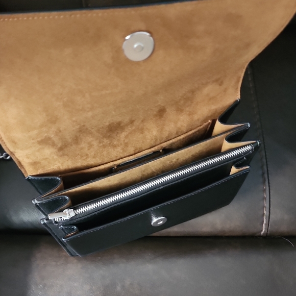 Elegant Black Studded Women's Bag - Picture 4 of 4